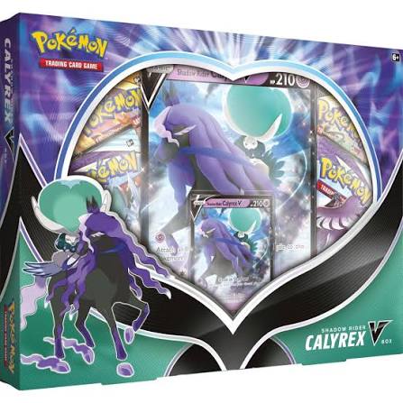 Pokémon Shadow Rider Calyrex V Box