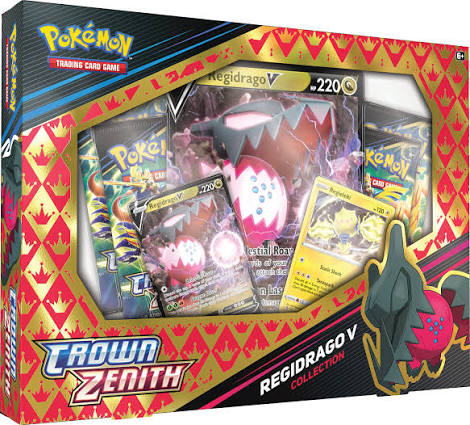 Pokémon Crown Zenith Regidrago Collection