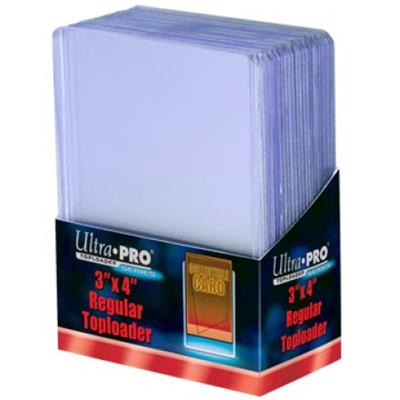 Ultra Pro Regular Toploader 3″ x 4″ (25 pieces)
