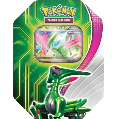 Pokémon Iron Leaves Paradox Clash EX Tin