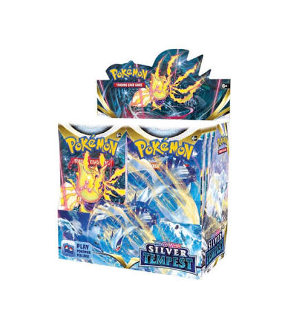 Pokémon Silver Tempest Booster Box (met Acryl)